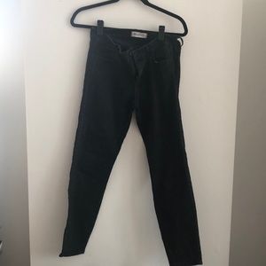 Madewell Cropped Black Jeans